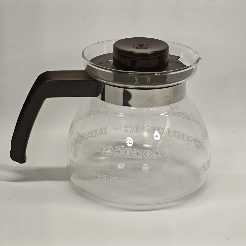 Melitta Corning 2 to 4 Cup Glass Replacement Coffee Pot Carafe Cafe Vintage
